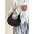 thumbnail image 2 of LHSHID Women’s Small Shoulder Bag Felt Soft Top Handle Y2k Underarm Bag Medium Tote Cute Dumpling Bag, 2 of 7
