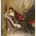 thumbnail image 2 of Adams, John Quincy 15x16 White Modern Wood Framed Museum Art Print Titled - Portrait of Countess Michael Karolyi, 2 of 4