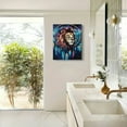 thumbnail image 4 of ZFLMY Lion Galaxy Dream Catcher Art Modern Canvas Print Wall Art Home Decor Living Room Bedroom Office - Set of 2 12x16in, 4 of 5