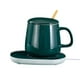 thumbnail image 4 of Juego de tazas y calentadores, calentamiento uniforme, temperatura constante, exquisita Taza de cerámica, calentador, placa calefactora, 4 of 8