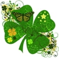 thumbnail image 2 of CafePress - Lucky Irish Four Leaf Clover Long Sleeve Infant T - Long Sleeve Infant T-Shirt, 2 of 2