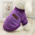 thumbnail image 3 of GASTROPOD Pet Dog Classic Knitwear Sweater Fleece Coat Soft Thickening Warm Pup Dogs Shirt Winter Pet Dog Cat Clothes Soft Puppy Costumes Clothing for Small Dogs, 3 of 7