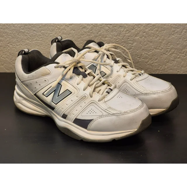 New Balance Mens 409 V2 Shoes MX409WG2 White Casual Sneakers Size 11 4E