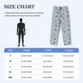 thumbnail image 5 of Daiia Shells And Sand Men's Sleep Pant with Pockets and Drawstring,Pajama Pants-XX-Large, 5 of 9