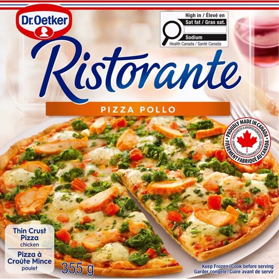 Dr. Oetker Ristorante Chicken Pizza, 355 g