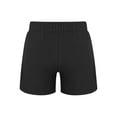 thumbnail image 2 of iiniim Girls Boys Sequins Dance Shorts with Bowknot Training Gymnastics Hip Hop Rave Black 4-5, 2 of 7