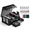 6IN1 Black/Grey-6 Compartments, variant on Black/Green 9 Compartments Trading Card Storage Case for TCG and MTG Decks