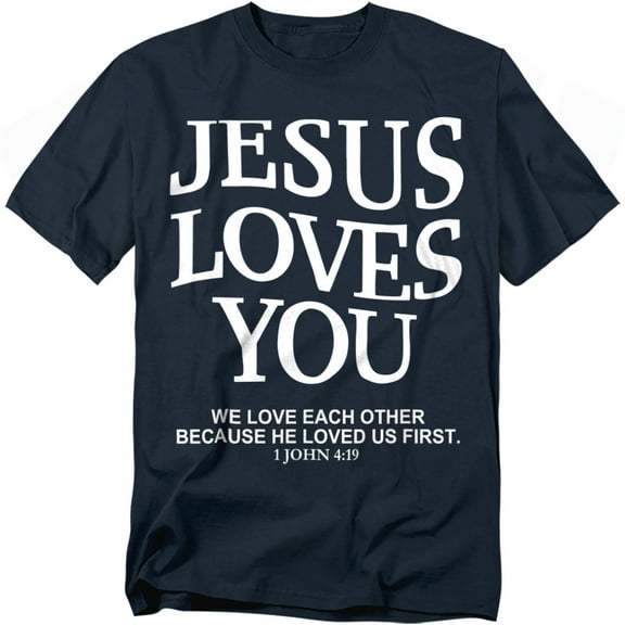 Jesus Loves You First Unisex Graphic Tee For Men & Women