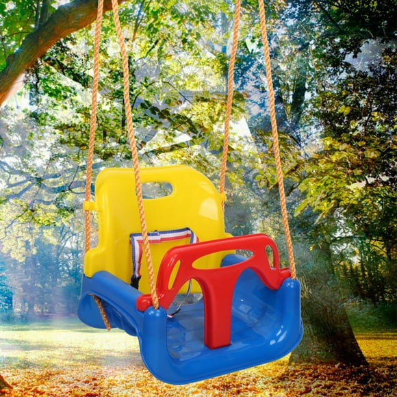 Cinturones delanteros y Traseros asiento Colgante, Silla Colgante, OSO 120 kg / 264.6 lb El Respondo Adopta Un Diseño Curvo Para Jardines Parques de Patios Traseros para Nijos