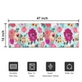 thumbnail image 5 of Pioneer Flower Floral Print Pattern Door Rugs,Washable Non Slip Door Mats Indoor,Decorative Door Mats,Entry Mat Indoor for Entrance,Bedroom,Kitchen,Bathroom,16"x47", 5 of 6