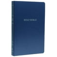 thumbnail image 1 of Pre-Owned KJV, Gift and Award Bible, Imitation Leather, Blue, Red Letter Edition (Imitation Leather) 0718097920 9780718097929, 1 of 2