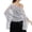 Silver, variant on DFEK Elegant Women's Evening Shawl with Sparkling Sequins Moon Design for Formal Dress and Occasions Silver One Size