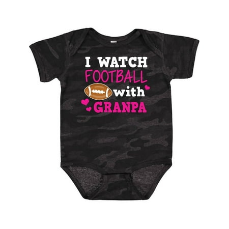 

Inktastic I Watch Football with My Granpa Gift Baby Girl Bodysuit