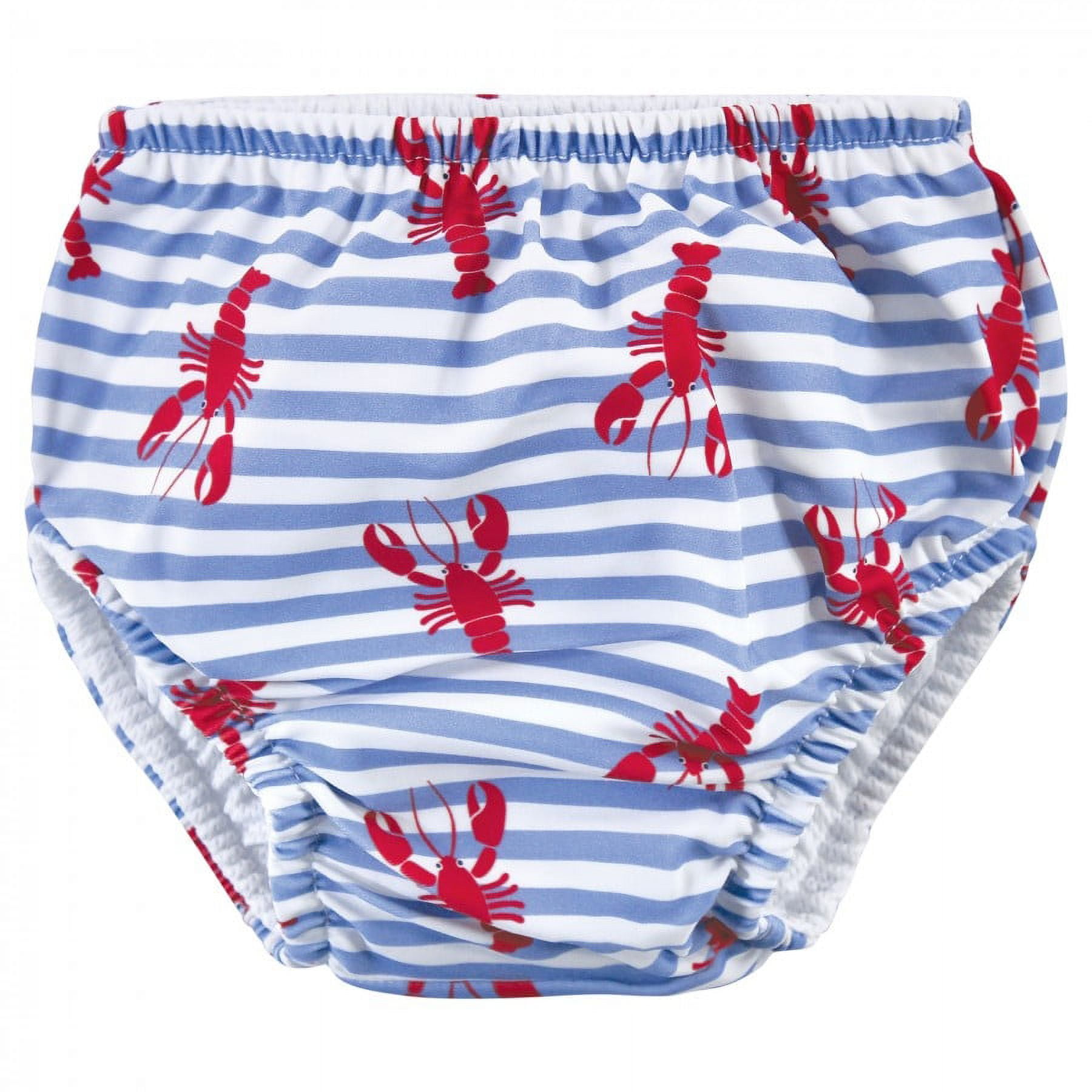 Hudson Baby Infant and Toddler Boy Swim Diapers, Anchors, 0-6 Months