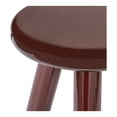 thumbnail image 4 of Moe's Home Collection Joy  Lacquer Metal Side Table in Deep Red, 4 of 10