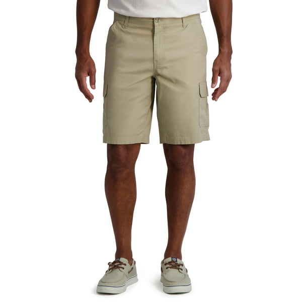 Chaps Men's Stretch Poplin Cargo Shorts, Sizes 28-52 - Walmart.com