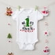thumbnail image 3 of Body de bebé con estampado navideño en español para mi primer bebé, mono de manga corta para recién nacido, traje de fiesta para niño pequeño, 3 of 5