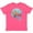 Vintage Hot Pink, variant on Inktastic Vero Beach, Florida Swimming Sea Turtle with Bubbles Youth T-Shirt