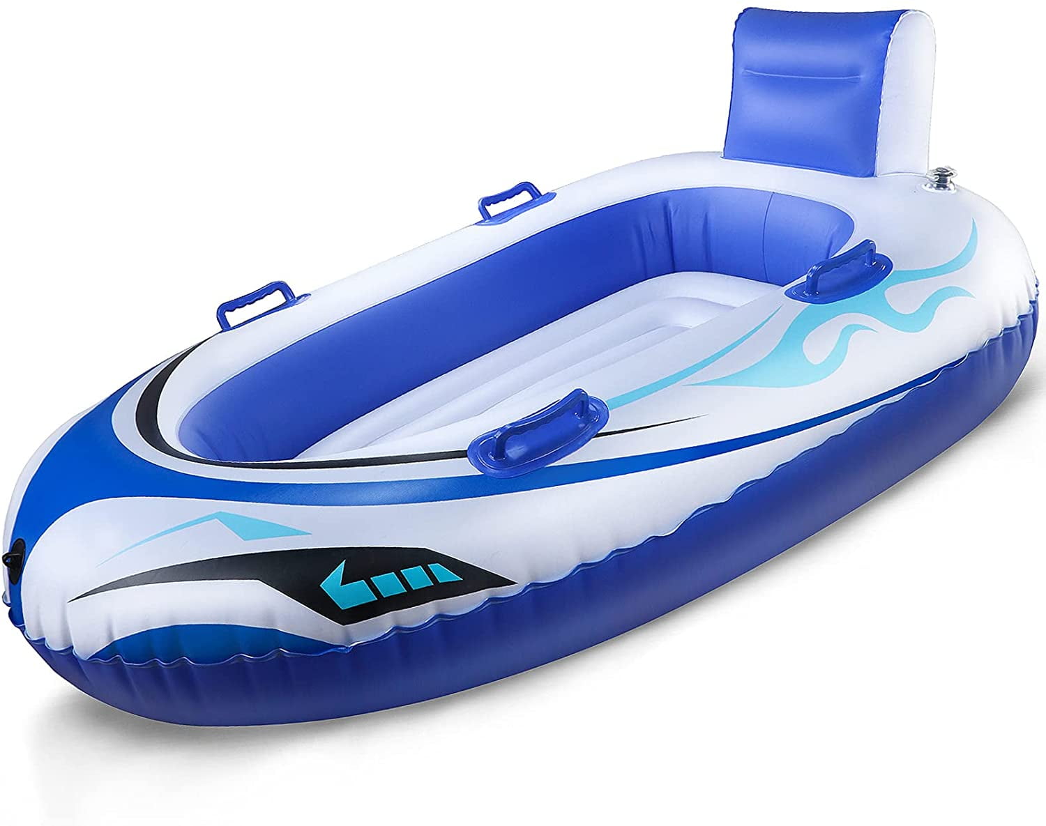 Inflatable Scooter Rider Dinghy Boat Kids Water Toy Swimming Pool Float Age 3+ 