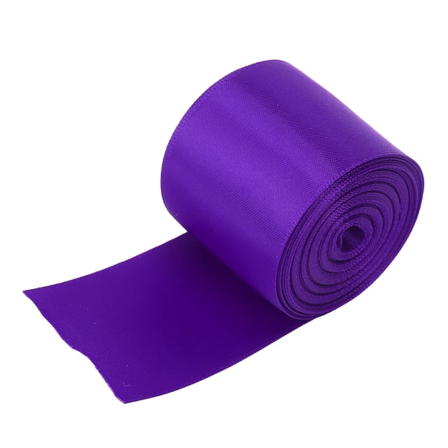 Satin Fabric Hair Ribbon Satin Hair Ribbon Double Faced Colorful Satin Ribbon Color Satin Ribbon DIY Double Faced Satin Fabric Ribbon For Crafts Gift Wrapping Wedding Party Decor