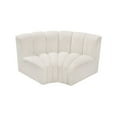 thumbnail image 6 of Meridian Furniture Arc Cream Boucle Fabric Modular Sectional, 6 of 7