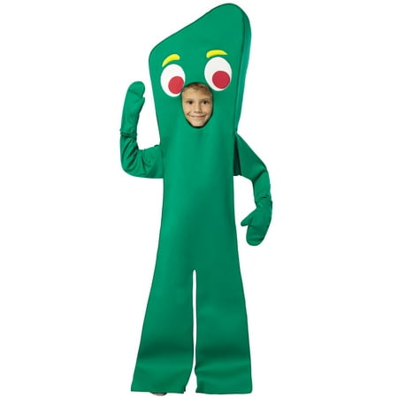 Gumby Open Face Costume Child Child 7-10