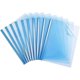 thumbnail image 4 of 10 Pack Sliding Bar Clear Report Covers, Transparent Resume Presentation File Folders, 4 of 5