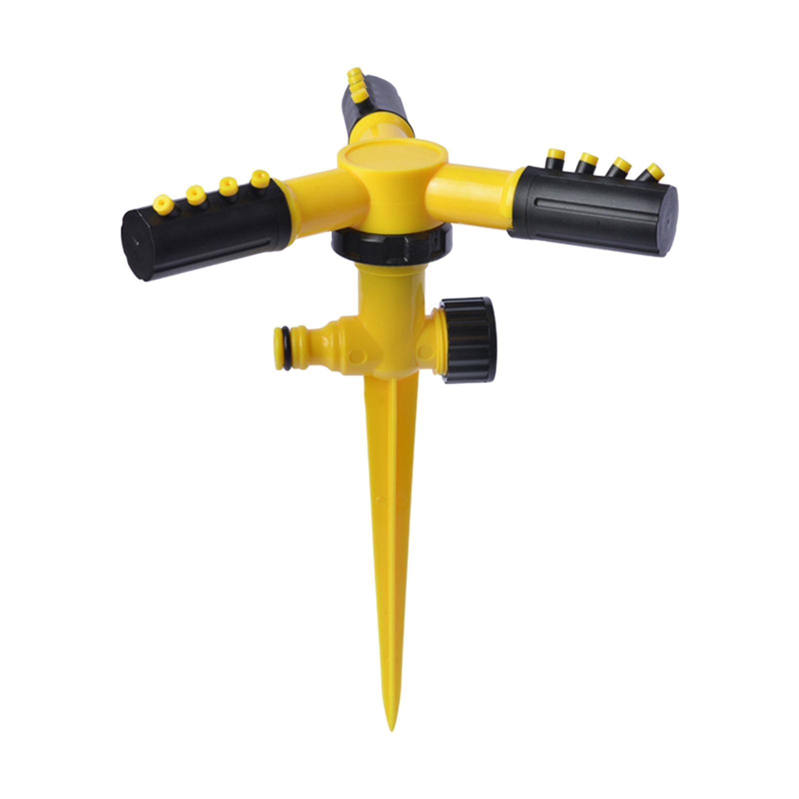 Lawn Sprinkler, Automatic 360 Rotating three direction Propeller Design
