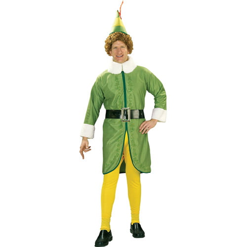 Buddy The Elf Men's Halloween Fancy-Dress Costumes for Adult, Standard -  