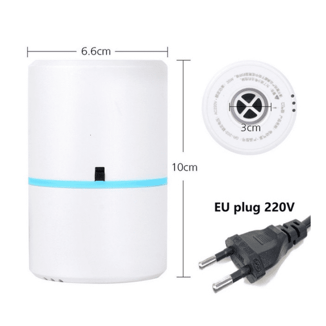 Pompe Électrique à Sac Compressé, Mini Machine de Scellage sous Vide pour Vêtements et Aliments 220v Prise EU