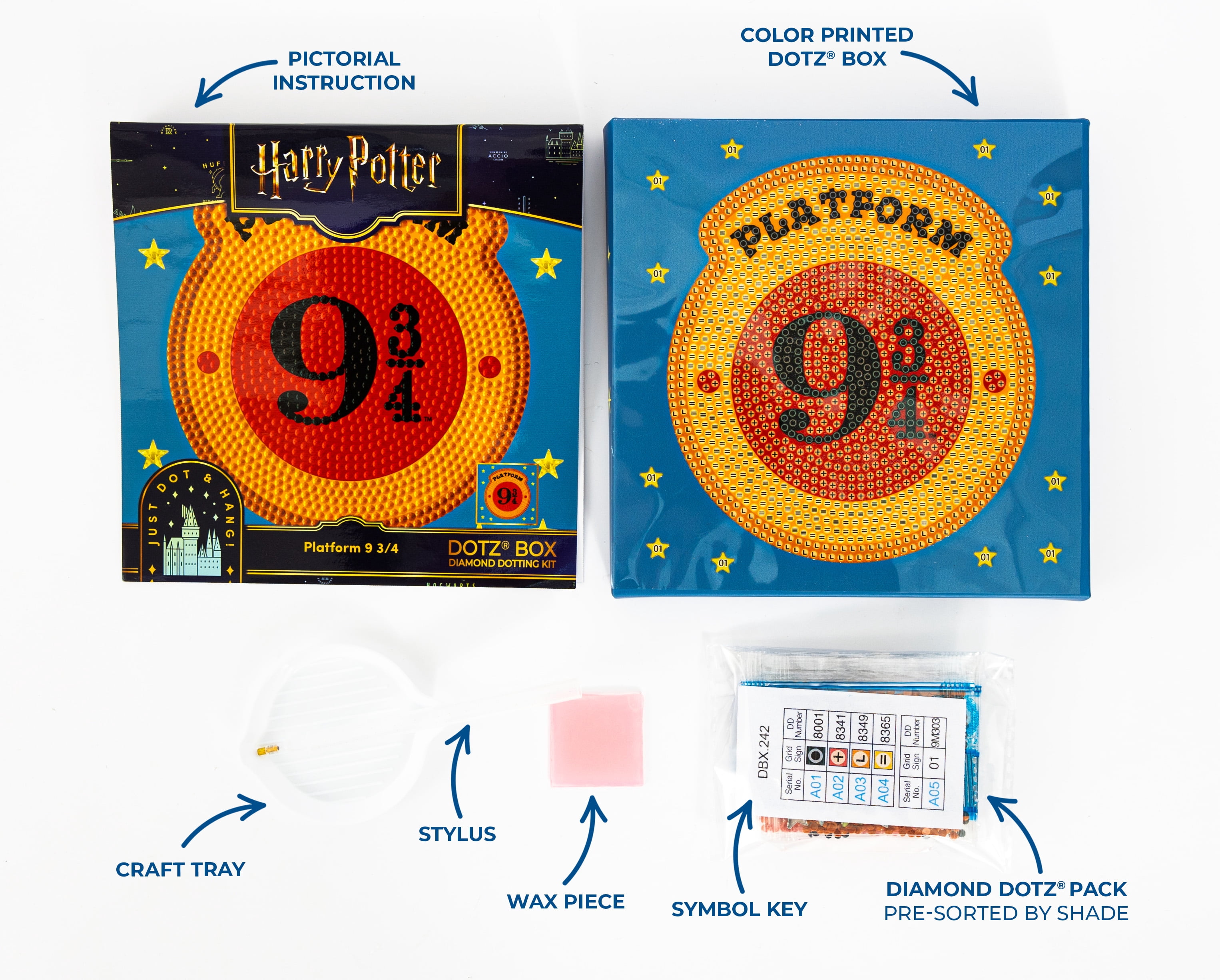 DIAMOND DOTZ® Harry Potter Platform 9 3/4 Special Edition DOTZ