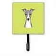 thumbnail image 2 of Carolines Treasures Checkerboard Lime Green Italian Greyhound Leash or Key Holder 7Hx4.25W multicolor, 2 of 2