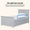 thumbnail image 6 of Dream on Me Adjustable Toddler Bed Rail, Blue Mesh, 6 of 6
