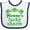 White and Navy, variant on Inktastic Mommys Lucky Charm St Patricks Day Boys or Girls Baby Bib