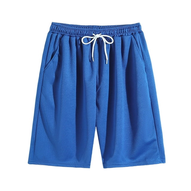 Dagugfen Shorts de Course pour Hommes avec Cordon de Serrage Froncés Légers pour l'Extérieur