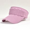thumbnail image 4 of D GROEE Empty Top Hat Sports Sun Visor Adjustable UV Sun Hat Cap for Beach Pool Golf Tennis, 4 of 5