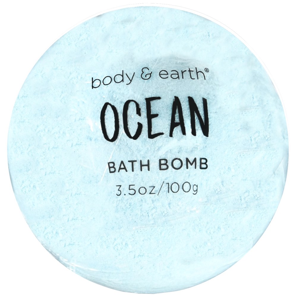 Body & Earth Ocean Bath Bomb, 3.5 Oz.