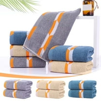 PALIFEUR Bath Towels Premium Hand Towels for Bathroom, 28.74x13.38", Highly Absorbent Soft Towels Lighter Weight Wash Cloths Quick-Drying Face Towels for Bathroom, Gym, Shower, Yellow