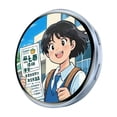 thumbnail image 2 of Smart Digital Badge Pin, Programmable LCD Screen Video & Photo Display, Wearable Electronic Button Tag for Anime Cosplay Party & DIY Gifts (1 Electronic Badge), 2 of 5