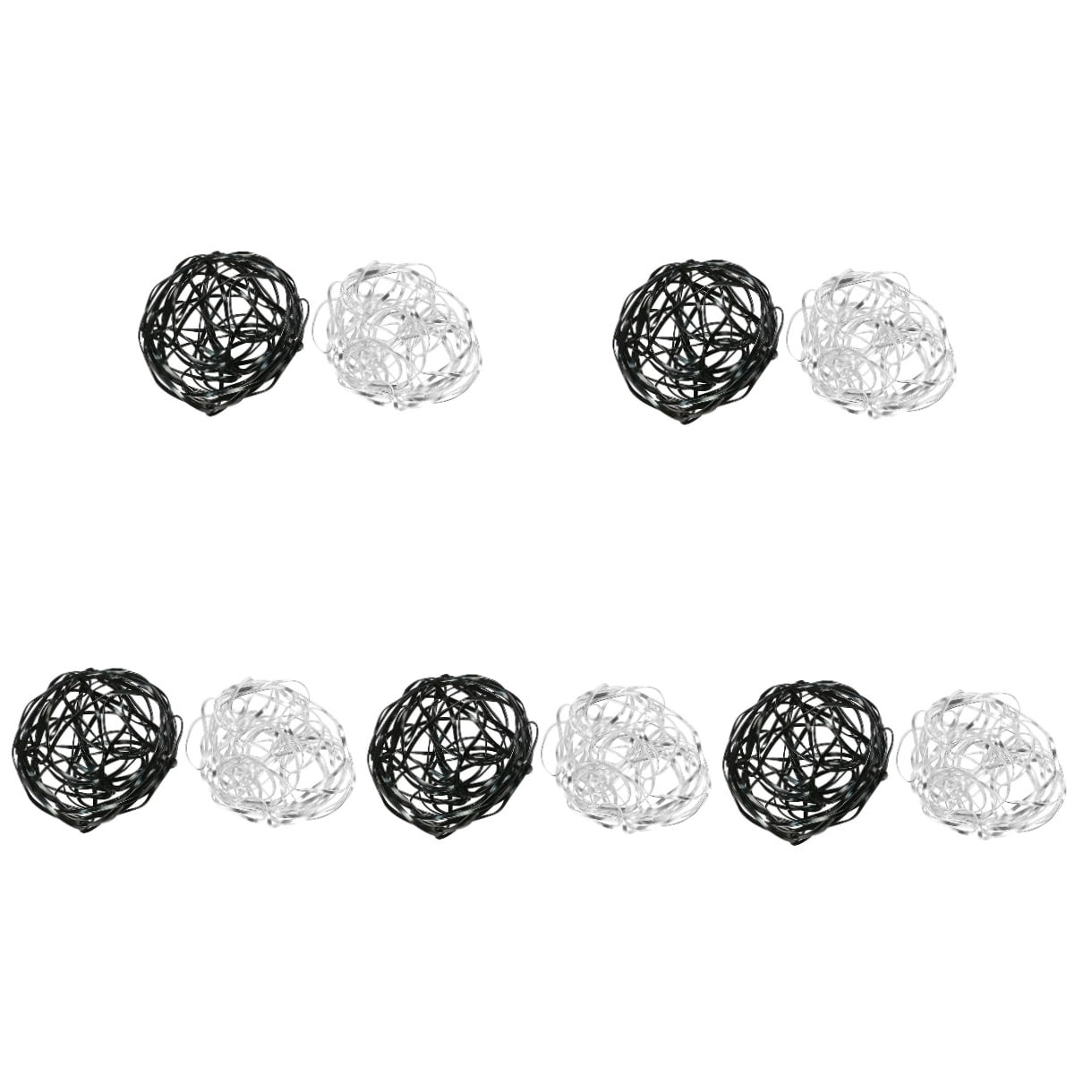 NUOLUX DIY Flower Fixing Holders Deformable for Vase 10Pcs
