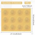 thumbnail image 3 of 408Pcs Bee Gold Certificate Embossed Stickers 2" Vintage Foil Seals Self Adhesive Sticker Decor Labels for Achievement Awards Wedding Invitation Graduation Envelopes Diplomas, 3 of 9