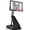 Gray, variant on Basketball Hoop Outdoor 44-48Inch Impact Backboard, 5.3-10FT Height Adjustable Basketball Hoop Goal System with Portable Wheels for Adults