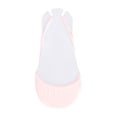 thumbnail image 3 of HuangHuanChen No Show Socks Womens Non Slip Low Cut Socks With Half Foot Cushion Thin Silky Dress Footies Liner Invisible Socks Flats No Show Sock For Slingback Heels Light Pink A, 3 of 6
