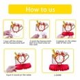 thumbnail image 5 of HCTSHG 9-Piece School Honeycomb Decorations Set, 6-Inch Diameter Paper Honeycomb Centerpieces in Red, Green, Yellow, Blue, for Back to School Table Top and Hanging Beehive Decor, 5 of 7