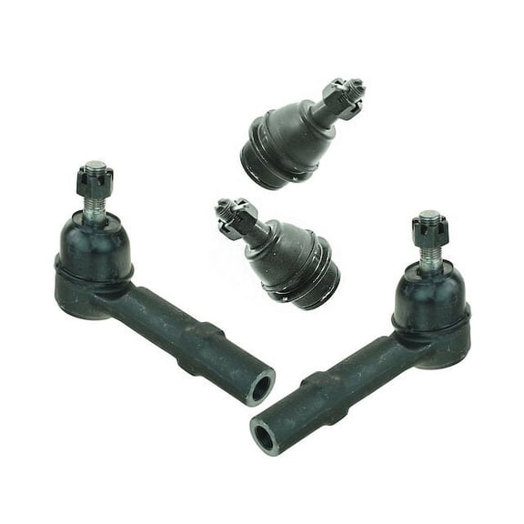 Front Ball Joint and Tie Rod End Kit 4 Piece - Compatible with 2007 - 2013 Chevy Avalanche 2008 2009 2010 2011 2012