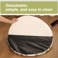 thumbnail image 4 of Cama de enfriamiento para mascotas de interior con tapete de enfriamiento de verano, cama redonda y acogedora para perros pequeños hecha de telas de tapete de ratán, que mantiene el enfriamiento para, 4 of 6