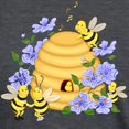 thumbnail image 3 of CafePress - Honey Bee Dance T Shirt - Womens Tri-blend T-Shirt, 3 of 4