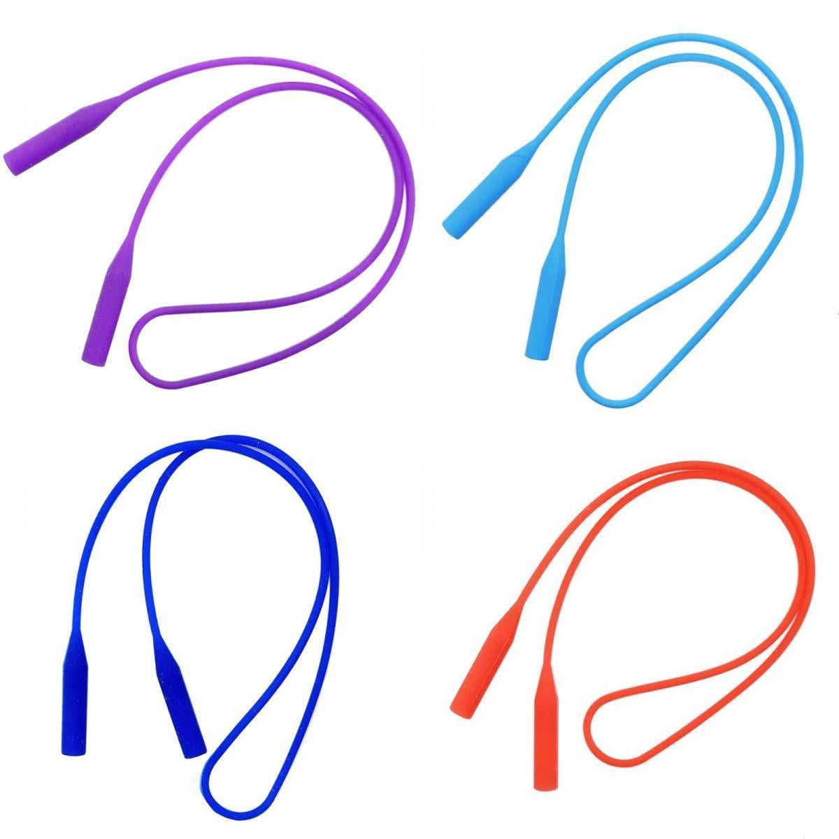 4x Kid Silicone Eyeglasses Strap Glasses Cord Lanyard Holder 52cm