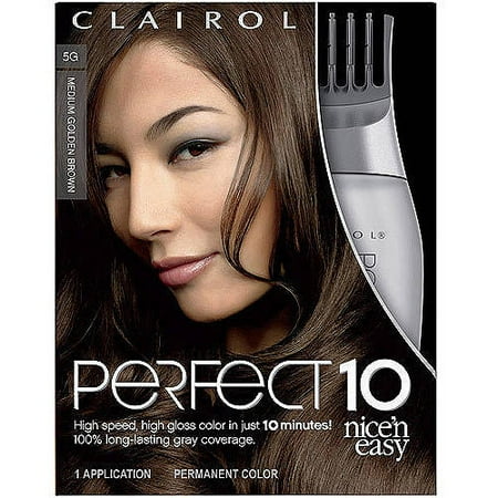 Clairol Nice N Easy Perfect 10 5g Golden Brown Clairol Nice N Easy Perfect 10 5g Golden Brown