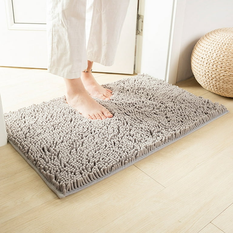 WQJNWEQ Back to School Clearance Items Bathroom Rug,Soft And  Comfortable,Puffy And Durable Thick Bath Mat,Machine Washable Bathroom  Mats,Non-Slip